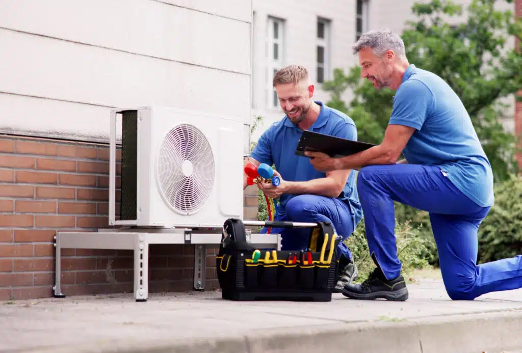 installasjon av varmepumpe